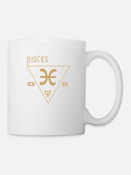 Poissons - Mug blanc - blanc