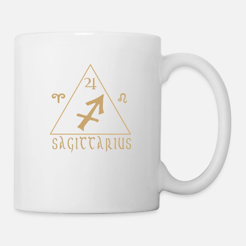 Schütze - Tasse - Weiß