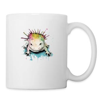 Kilko the axolotl - Mug - white - Right