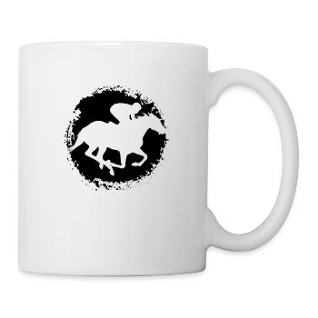 Rider, Horse - Mug - white - Right