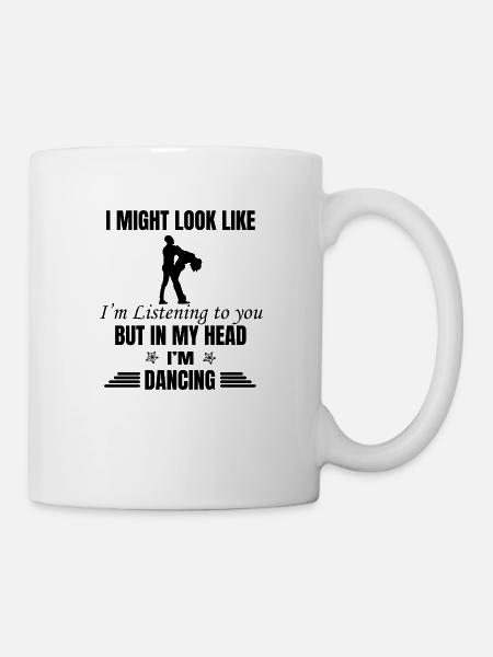 Dancing Dance Music - Tasse - Weiß