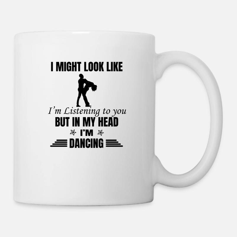 Dancing Dance Music - Tasse - Weiß