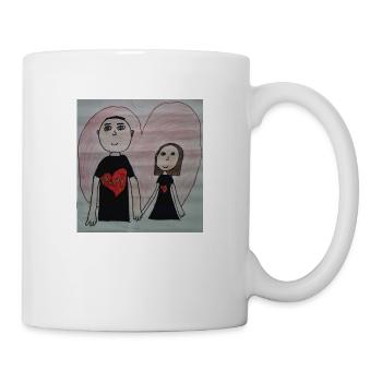 Vater&Tochter - Tasse - Weiß - Rechts