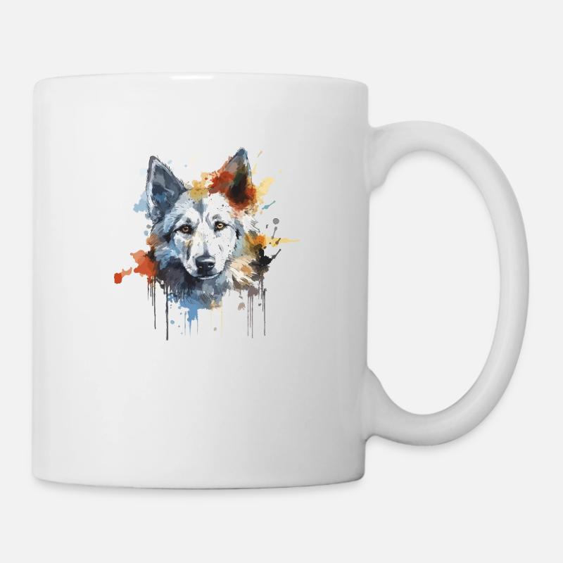 Chemise pour chien 1 - Mug blanc - blanc