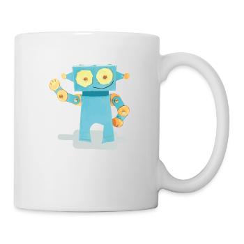 Rotot - Mug blanc - blanc - Droite