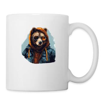 Street style bear | Bear Lovers - Mug - white - Right