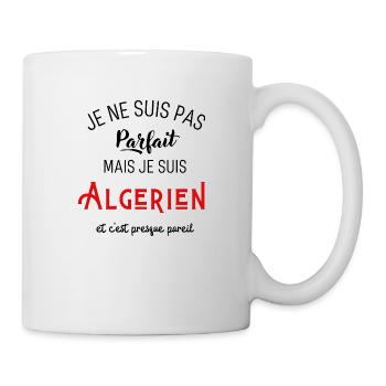 Pas parfait mais algérien - Mug blanc - blanc - Droite