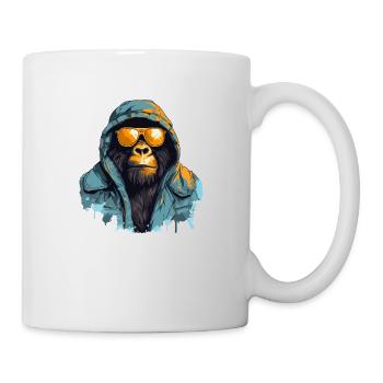 Street style mountain gorilla | Gorilla lovers - Mug - white - Right