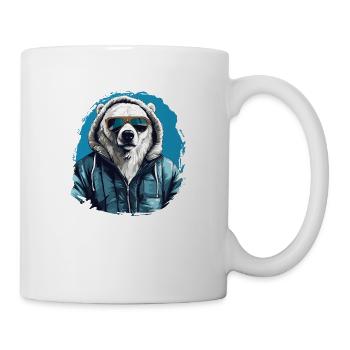 Ours de rue | Amoureux des ours polaires - Mug blanc - blanc - Droite