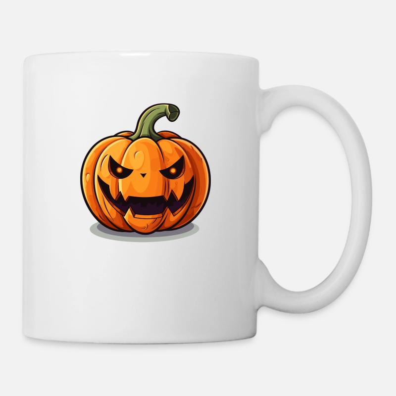 Halloween Head - Mug - white