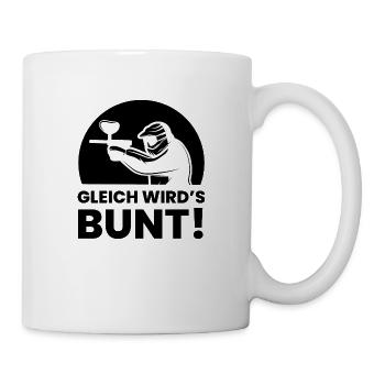 Paintball Airsoft - Tasse - Weiß - Rechts