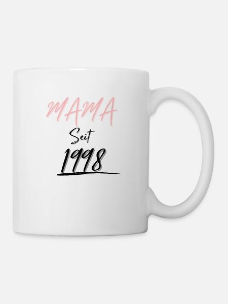 MAMA Seit 1998 - Tasse - Weiß