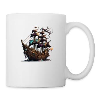 Pirate ship - Tasse - Weiß - Rechts