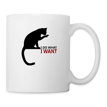 I do what I want, Chat - Mug - white - Right