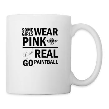 Paintball Airsoft - Tasse - Weiß - Rechts