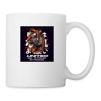 Tiger United we stand together - Mug - white - Right