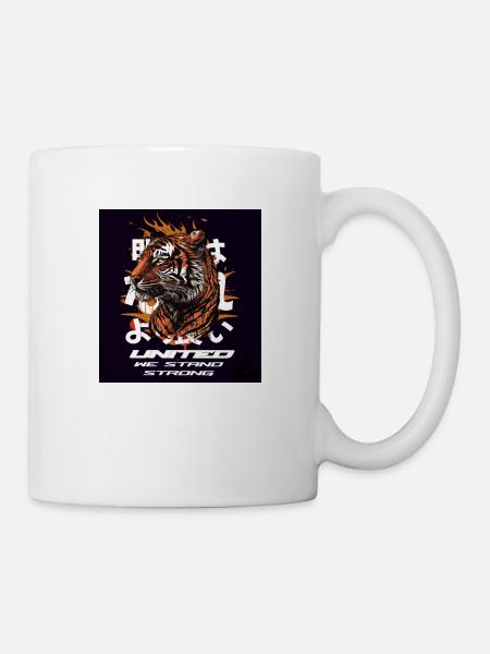 Tiger United we stand together - Mug - white