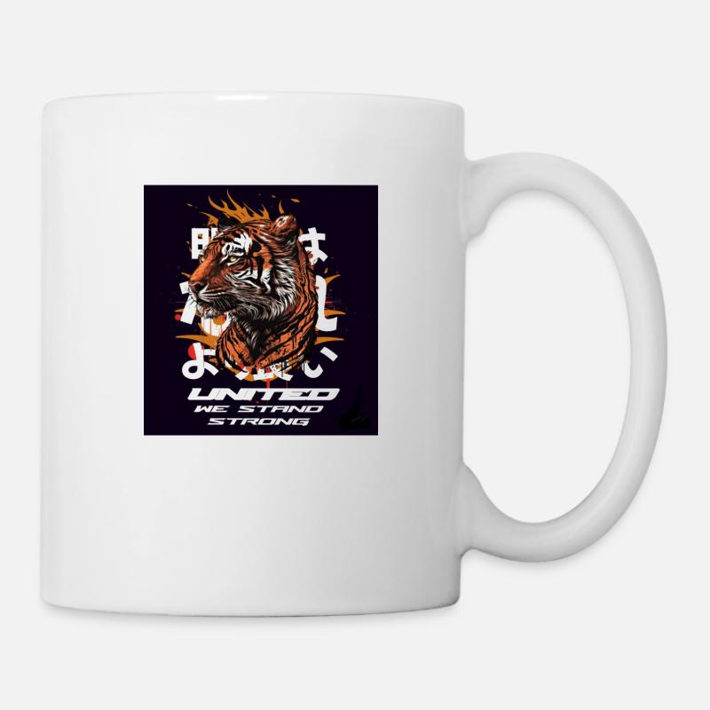 Tiger United we stand together - Mug - white