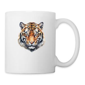 Der Sumatra-Tiger - Tasse - Weiß - Rechts
