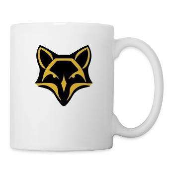 Stilisierter Fuchs - Tasse - Weiß - Rechts