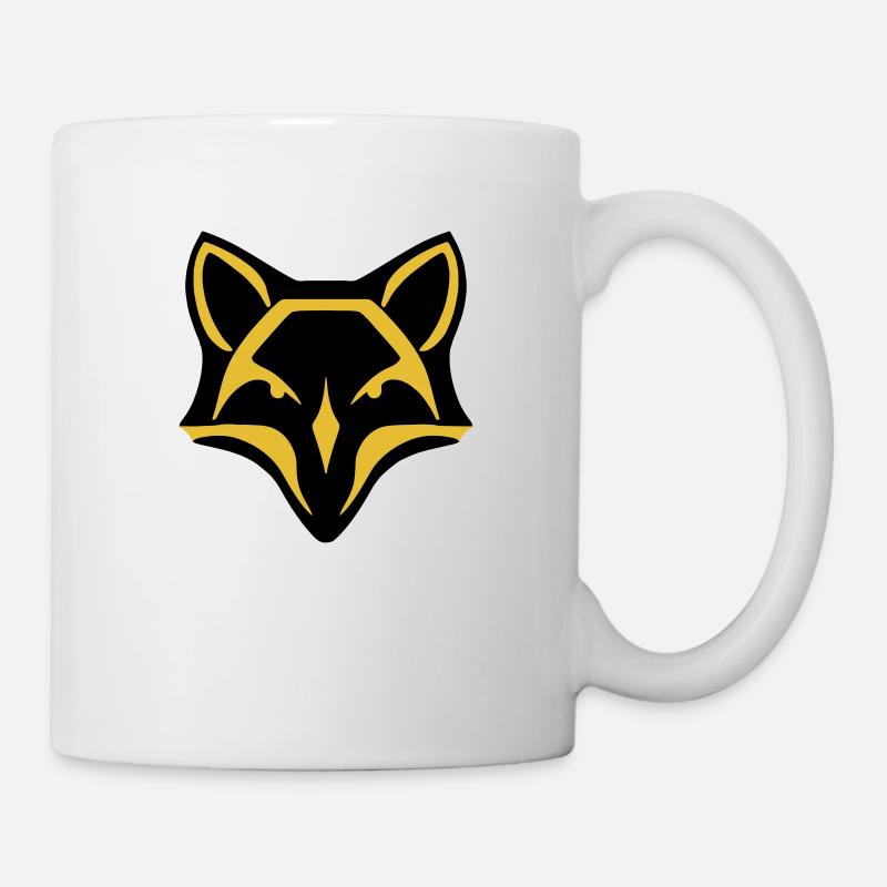 Renard stylisé - Mug blanc - blanc