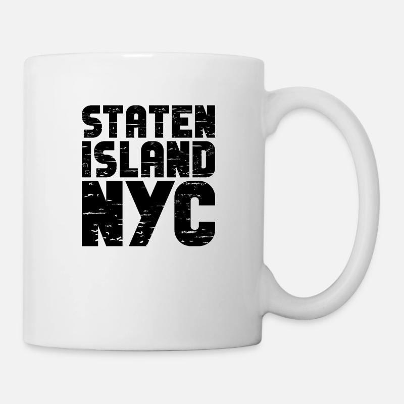 Staten Island - Tasse - Weiß