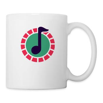 MUSIK - Tasse - Weiß - Rechts
