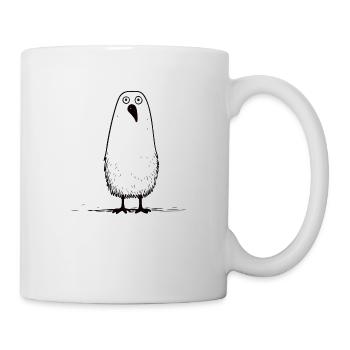 Quirky Bird II - Tasse - Weiß - Rechts