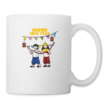 Cambodia Khmer New Year Choul Chnam I Gift - Mug - white - Right