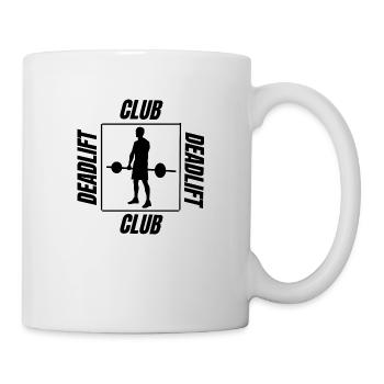 DEADLIFT CLUB - Tasse - Weiß - Rechts