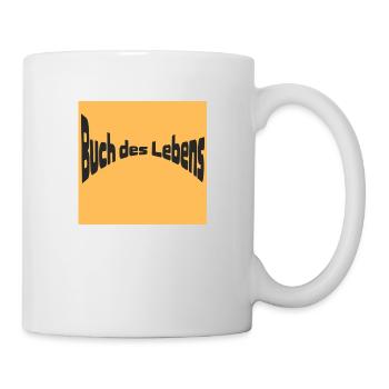 Buch des Lebens - Tasse - Weiß - Rechts