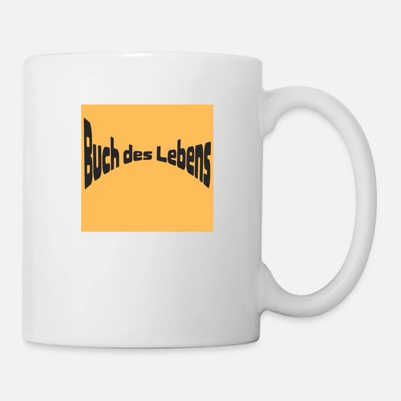 Buch des Lebens - Tasse - Weiß