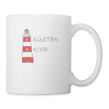 Küsten Kind - Tasse - Weiß - Rechts
