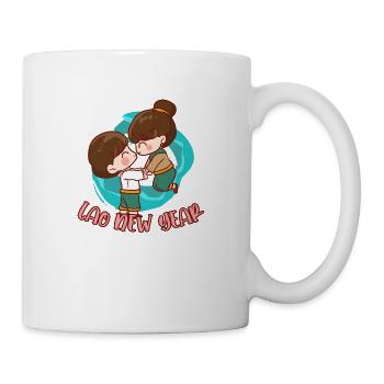 Laos Laote Laoten Neujahr I Geschenk - Tasse - Weiß - Rechts