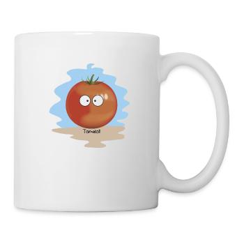 Tomate - Mug blanc - blanc - Droite