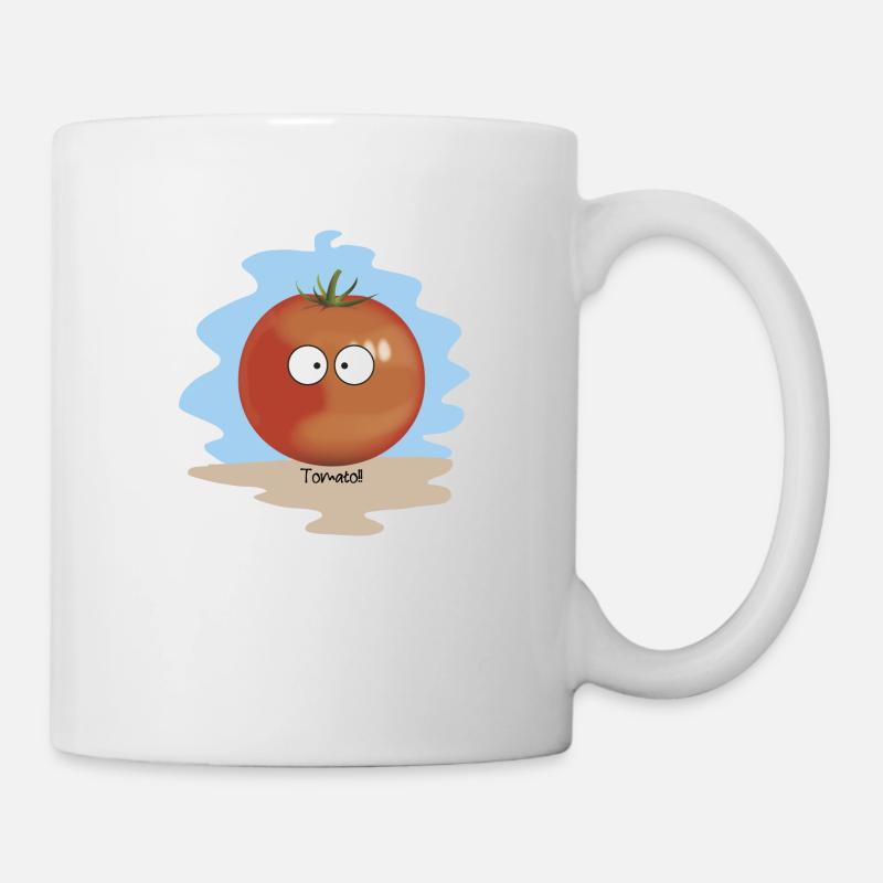 Tomate - Mug blanc - blanc