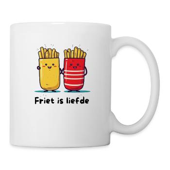 Fries is love - Mug - white - Right