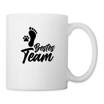 Lustiges Hunde Bild Hundeliebhaber haustier - Tasse - Weiß - Rechts