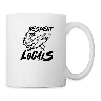 Surfer, Surfboard, Water Sports, Surfing - Mug - white - Right
