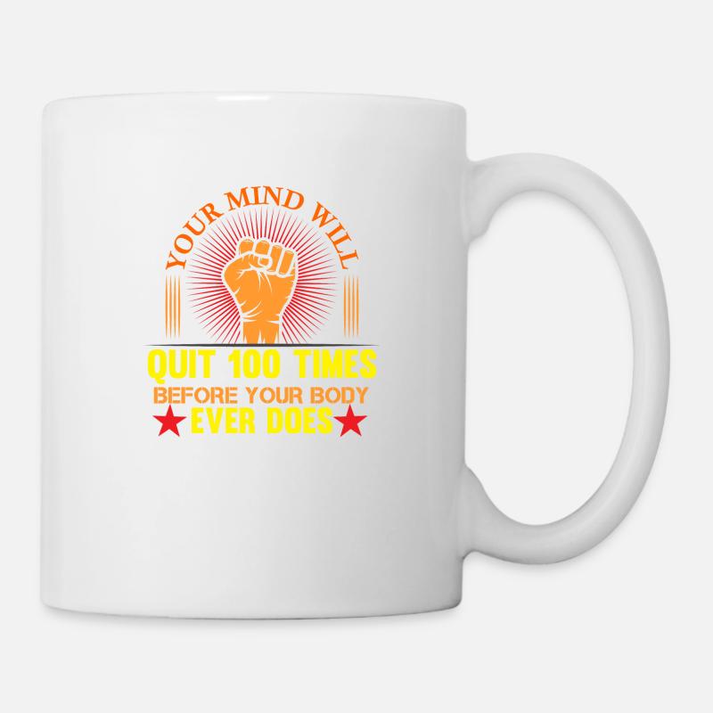 Poing - Mug blanc - blanc