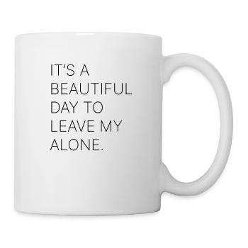 beautiful day - Mug - white - Right