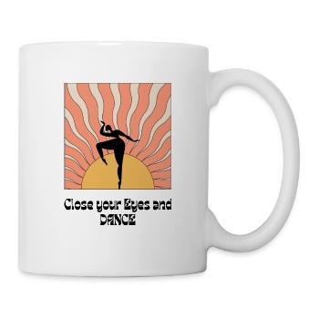 Dance Sonne Tanzen - Tasse - Weiß - Rechts