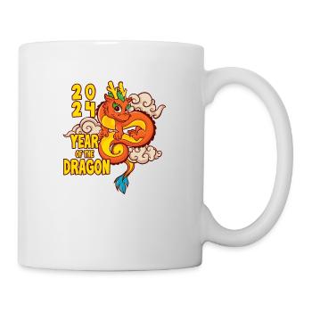 Chinesisches Neujahr Drache China Asian I Geschenk - Tasse - Weiß - Rechts