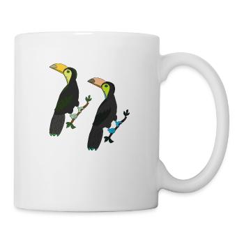 Toucan 2-fold - Mug - white - Right
