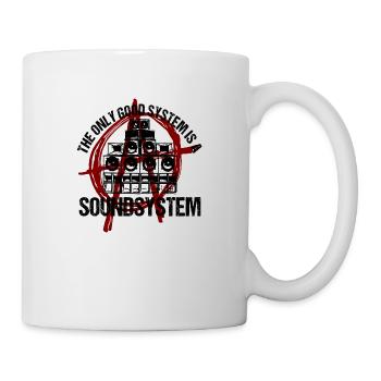 Le seul bon système est un système de sonorisation - Mug blanc - blanc - Droite
