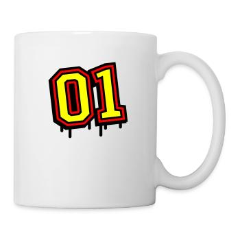 01 One Number - Mug - white - Right