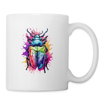 Rams Colorful in Watercolors Neon - Mug - white - Right