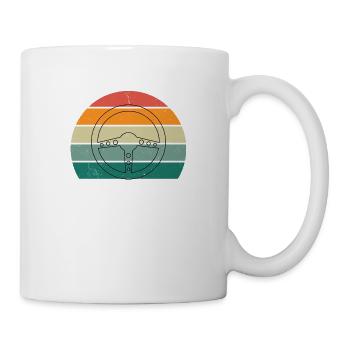 Sportscar Engineering Car T-shirt - Tasse - Weiß - Rechts