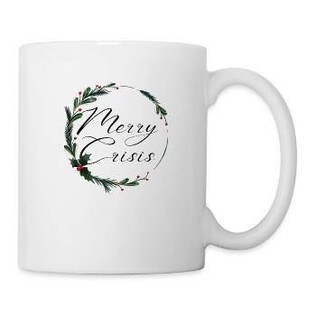 Weihnachten Advent Merry Crisis Ugly Christmas - Mug - white - Right