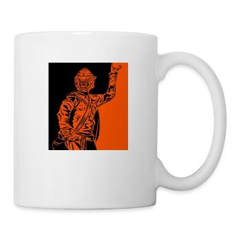Cambodia Warrior Khmer Sword Flag I Gift - Mug - white - Right